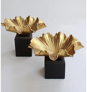 Tazón DE SERVICIO DE ALUMINIO moderno con elegante acabado dorado, ideal para invitados, comedores, fiestas de boda y hoteles - Product Image 1