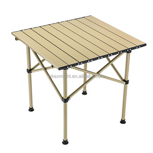 S Size Lightweight <b>Foldable</b> Steel Picnic Garden Dining <b>Table</b> Portable <b>Outdoor</b> Furniture for School Camping Cheap Price Barbecue - Product Image 3