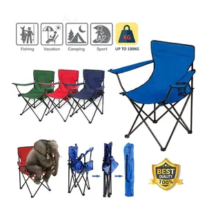 Silla de Camping plegable personalizada de fábrica, silla plegable para exteriores, silla de Camping de playa barata plegable ajustable personalizable