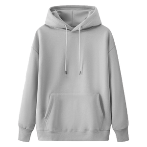 Sweat-shirts à capuche amples pour hommes en polaire de qualité supérieure, légers, à séchage rapide, avec poches et logo brodé numérique - Product Image 1