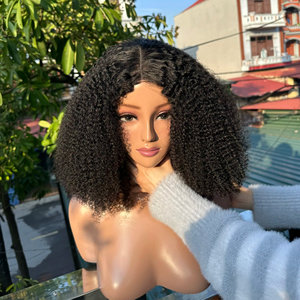 Prix bon marché chaud 100% cheveux humains bruts vague d'eau bouclés en faisceau de couleur naturelle et cheveux frontaux/malaisiens/vietnamiens | - Product Image 1