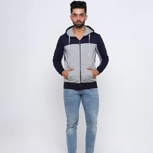 Sweat-shirts à fermeture éclair unisexes tendance, de la meilleure qualité, doux et confortables, 100% coton polaire/éponge française, pour l'hiver - Product Image 2