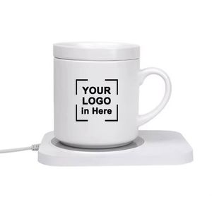 Wsy407 Tapis chauffant USB tactile en céramique pour tasse, contrôle de la température, chauffe-tasse intelligent avec logo – Grande Vente - Product Image 1