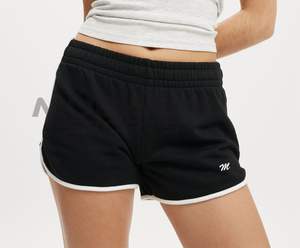 Pantalones cortos de entrenamiento de gimnasio Terry de alta calidad para mujer, secado rápido, logotipo impreso personalizado, deportivo, cintura elástica, bordado, tejido de lana Sexy - Product Image 6