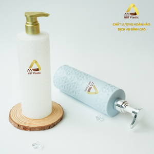 Gel douche/bouteille cosmétique en plastique de luxe de 800ml de couleurs personnalisées avec pompe à mousse nouveau design durable-fabriqué au Vietnam - Product Image 4