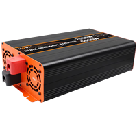Convertisseur solaire HOULI à onde sinusoïdale pure monophasé 5000W 12V-220V DC/AC haute efficacité 50/60Hz pour utilisation automobile et domestique