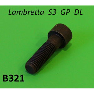 Main handlebar bolt for <b>clamp</b> for Lambretta LI S3 + TV3 + Special + SX + GP/DL + Serveta - Product Image 1