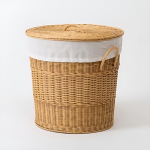 Panier de rangement pour linge en rotin de qualité supérieure, paniers à linge à bas prix, bacs de rangement - Product Image 5