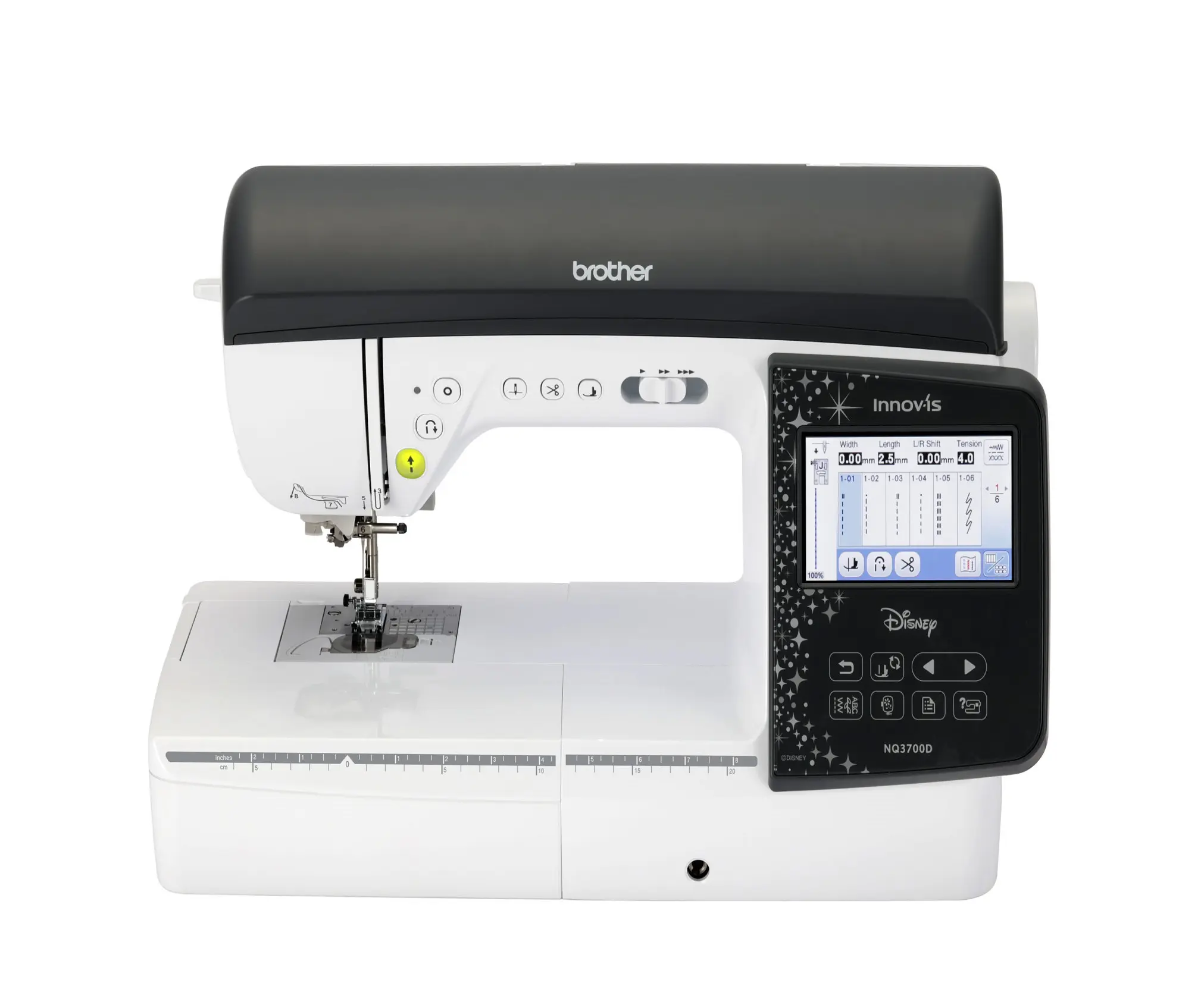 FAST SALES FOR FOR NEW Brother NQ3600D Combination Sewing Machine & Embroidery Home 233 Embroidery designs and 291 built