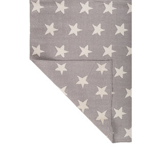 พรมขนสัตว์ทอแบบแบน Indusbar สีเทาและสีดำ ลายเรขาคณิตและลวดลายนามธรรม พรมปูพื้นรูปสี่เหลี่ยมผืนผ้าสำหรับบ้าน โถงทางเดิน-SDWR-11 - Product Image 5