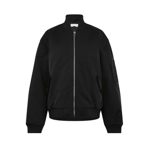 Chaqueta Bomber para Mujer, Diseño Personalizado OEM, Transpirable, Resistente al Viento, Ecológica, de Poliéster/Nailon, Manga Larga, Abrigada para Invierno, Gran Venta - Product Image 5