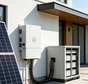 Stock entrepôt UE Deye SUN-12K-SG02LP1-EU-AM3 Onduleur solaire hybride monophasé 12kW 3 MPPT compatible batterie basse tension pour usage domestique - Product Image 4