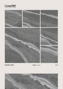 พื้นผิวด้านสีเทาแบบชนบทขนาด600x600มม. กระเบื้องปูพื้นพอร์ซเลนดีไซน์ทันสมัยสไตล์ชนบทสำหรับผนังภายในผู้ผลิตอินเดีย - Product Image 6