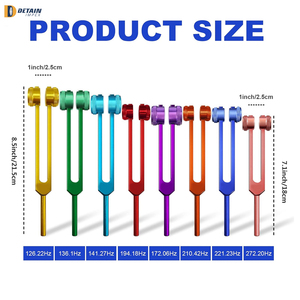 Diapason chirurgical en acier inoxydable multicolore pour ORL et neurologique Kit de suture Instrument médical - Product Image 2
