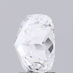 แหวนหมั้นเพชรทรงคุชชั่น 4.15 กะรัต สี E เพชรเพาะเลี้ยงเสริมคุณภาพ ได้รับการรับรองจาก IGI ความสะอาดระดับ VVS2 แบรนด์ Rising ออกแบบตามสั่ง - Product Image 3