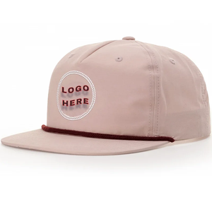 Custom Logo Colorful Snapback <b>Hat</b> 5 Panel Rope <b>Hat</b> Umpqua Snapback <b>Hat</b> 100% Polyester Baseball <b>Hat</b> Blank 5Panel Unstructured <b>Hat</b> - Product Image 2