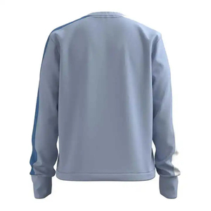 <b>GYM</b> ACTIVE ENTERPRISES Custom Women's Light Blue Crew Neck <b>Sweatshirt</b> | Premium Cotton Fleece Long Sleeve Pullover | Oversized - Product Image 2