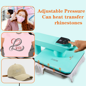 Bán chạy nhất hai trạm bán tự động 15*15 trong máy truyền nhiệt cho in áo thun - Product Image 6