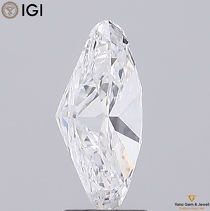 เพชรที่ไหลลื่น3.51กะรัตทรงรีสำหรับการออกแบบเครื่องประดับลายเซ็นใบรับรอง CVD 12.83มม. VS1สีใส - Product Image 5