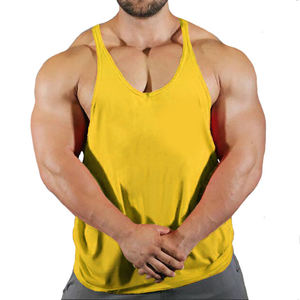 High-Quality Activewear Muscle Athletic <b>Undershirt</b> Body Building Fitness Sleeveless T Shirt Fitness Gym Tank Top For Mens - Product Image 6