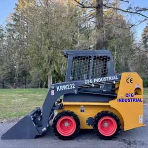 CFG 30hp KRW232ขนาดเล็กลื่นไถล CE EPA เครื่องยนต์ skidsteer ดีเซลล้อก๊าซมินิติดตามรถตักสำหรับทุกภูมิประเทศ - Product Image 2