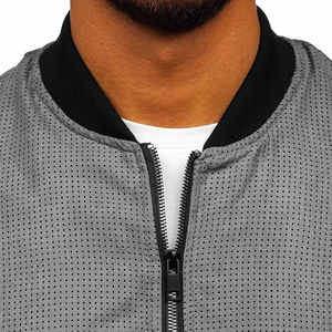 Chaqueta Bomber Ligera de Alta Calidad para Hombre, Parches Bordados Personalizados, Nuevo Diseño, Tela Transpirable, Chaquetas de Moda Masculina - Product Image 5