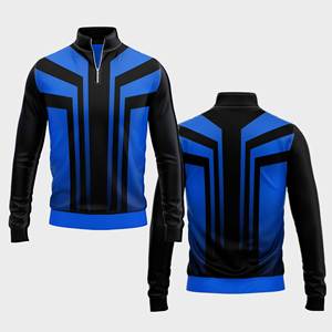 Chaqueta de cuarto de diseño profesional personalizada para hombres y mujeres, ropa deportiva para jóvenes, jersey de equipo de secado rápido - Product Image 3