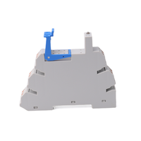RY-ELE 41F-2Z-C4-1 Socle de relais miniature à enfoncement fin 16A 250VAC Bipolaire 2CO Bloc d'interface de relais étanche pour rail DIN