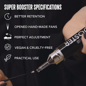 Super Booster para Extensiones de Pestañas, Líquido Activador de Pegamento Acelerado, Vegano, Sin Crueldad, Sin Látex, en Jeringa, Evita la Formación de Abanicos - Product Image 2