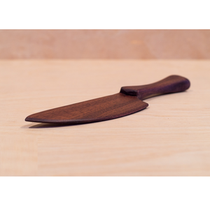 Cuchillo de pastel de madera real 3 cuchillo de madera de color natural de madera diferente para pastel y postre uso a bajo precio - Product Image 3