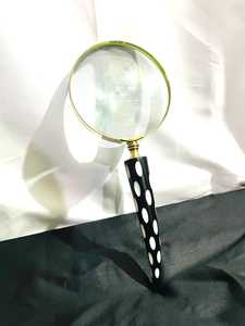 เลนส์แว่นขยายมือถือทองเหลืองสำหรับการทำงานที่แม่นยำและเป็นของขวัญสุดหรู - Product Image 5