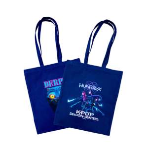 Juego de 2 Bolsas K-Pop Demon Hunters, Bolsas de Compras Huntr/x y Derpy - Product Image 6