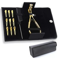 Kit d'outils professionnels RMI Premium pour extensions de cheveux Micro Link – Pinces durables en acier inoxydable de qualité chirurgicale – Marque privée