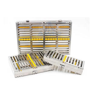 Cassette de esterilización Dental de acero inoxidable de buena calidad para instrumento Dental CE equipo Dental - Product Image 1