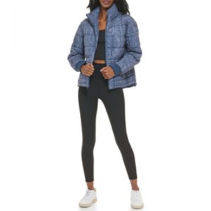 Women Streetwear Puffer Jacket Fashion Puff Regular Style Winter Waterproof Windproof Breathable Polyester Filling Hooded - Product Image 2