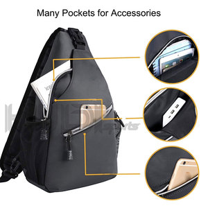 Sac bandoulière pour homme au design haute performance avec coutures durables, élégant et résistant - Product Image 3