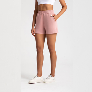 Short de sport décontracté en modal pour femmes, coupe ample, respirant, élastique, entraînement d'été, course à pied, fitness, vente en gros - Product Image 1