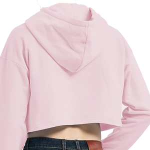 OEM Custom Men's Cropped Hoodie Boxy Fit Draw <b>String</b> Vintage Washed Luxury Style Solid Winter Plus Size Hooded Street Wear - Product Image 4