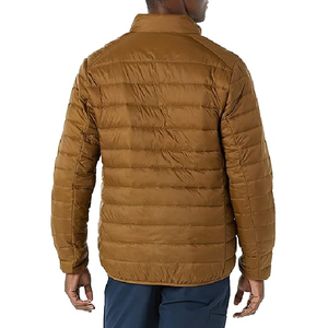 Chaqueta acolchada de poliéster 100% elegante para hombre, servicio OEM, capucha de diseño personalizado, Color sólido, calidad superior, ropa informal de invierno, talla XS - Product Image 4