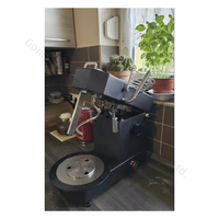 Mélangeur à pâte commercial à moteur sans balais HM-5TD 2 kg, mélangeur à pâte de table à tête inclinable avec bol amovible
