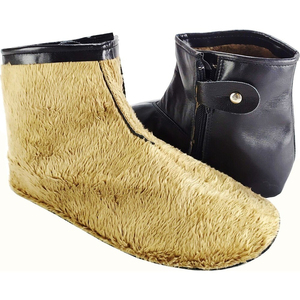 Wholesale Unique 2023 Latest Design High Fashion Premium Quality Comfortable <b>Soft</b> Sheepskin Leather <b>Socks</b> - Product Image 5