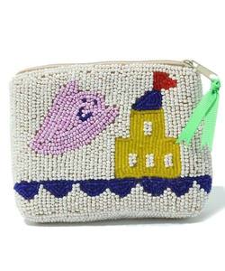 Monedero hecho a mano de lujo a la moda, bolso de alta calidad elegante bordado a mano con cuentas, punto de cruz inspirado en Navidad - Product Image 5