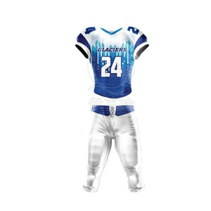 Bajo MOQ Tamaño adulto Uniforme de fútbol americano Equipo de alta calidad Uniforme de fútbol americano En stock - Product Image 1