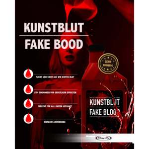Sangre Falsa de Plástico Roja de 473 ml para Halloween, para Teatro y Cine, Botella de Efecto de Sangre para Películas - Product Image 2