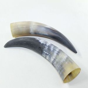 CORNE SOUFFLANTE INDIENNE MODERNE FABRIQUÉE À LA MAIN BUFFALO Corne à boire Vikings Authentique Viking poli pour l'occasion de Noël - Product Image 4