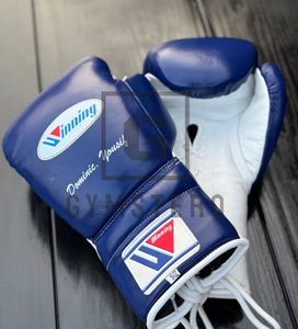 Conjunto de Boxeo Personalizable de Cuero de Alta Calidad con Cierre de Cordones, Correa de Muñeca Ajustable y Logotipo Personalizado para Artes Marciales y Fitness - Product Image 3