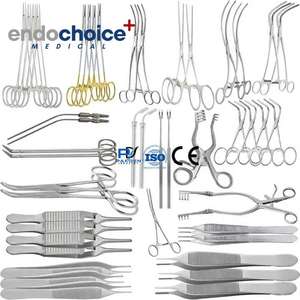 Dispositivos médicos profesionales 97 piezas de instrumentos de Cirugía Vascular de acero inoxidable para procedimientos vasculares comunes endovasculares - Product Image 1
