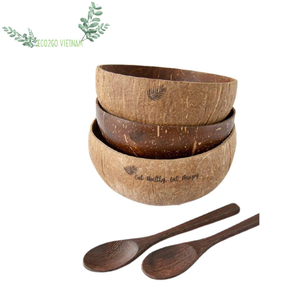 100% Smoothies de bol de coquille de noix de coco organiques naturels durables fabriqués au Vietnam/bols de coquille de noix de coco Vietnam - Product Image 1