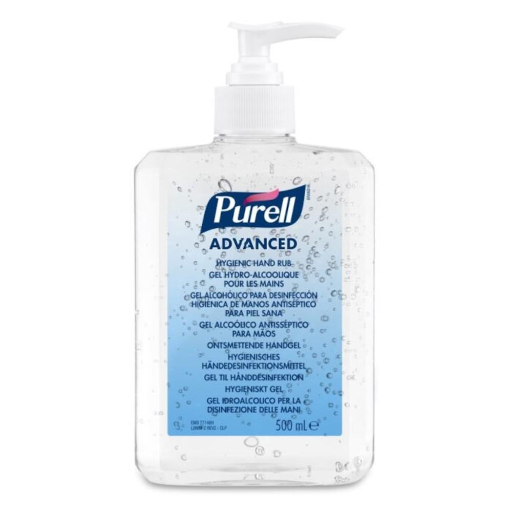 Для PURELL продвинутый дезинфицирующее средство для рук гель 500 мл безводное жидкое мыло с алоэ и хлоргексидина глюконатом основной ингредиент
