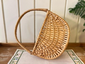Cesta Colgante de Pared Artex Green Earth, Forma Rectangular, Hecha a Mano, Ecológica, de Ratán Natural, Moderna, para Almacenamiento - Product Image 6